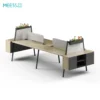 Linora workstation with side cabinet