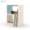 Locke Wood Bunk Bed with Stairs