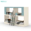 Locke Wood Bunk Bed with Stairs