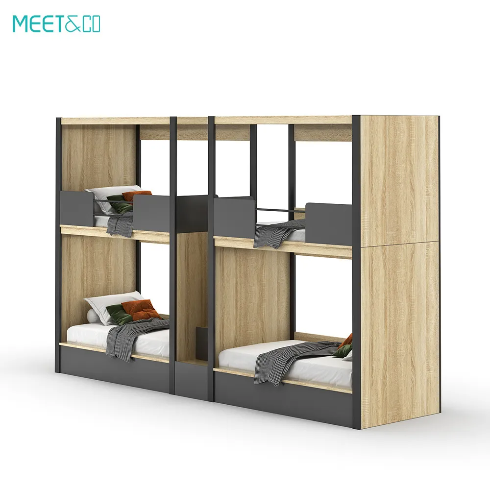 Locke Wood Bunk Bed with Stairs
