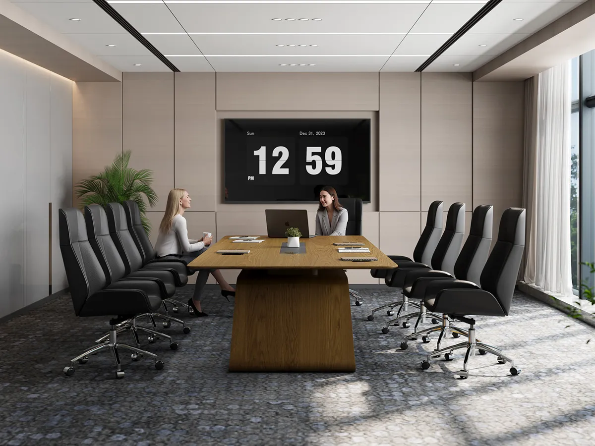 Lumodesk Konferenztisch im Büro