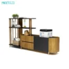 Lumodesk Matching Oak Wood Office Storage Cabinet