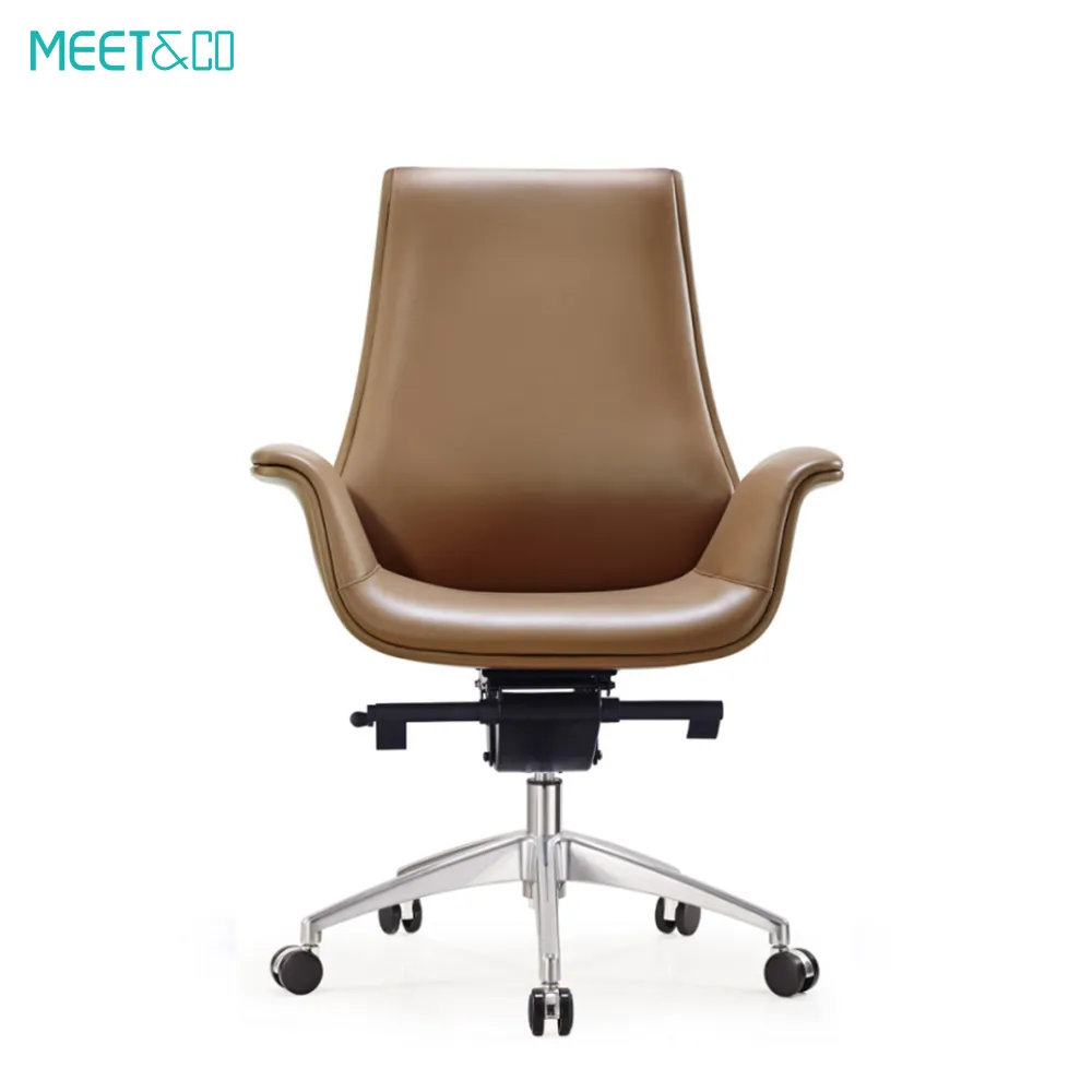 MeetCo Big and Tall Leather Executive Chair