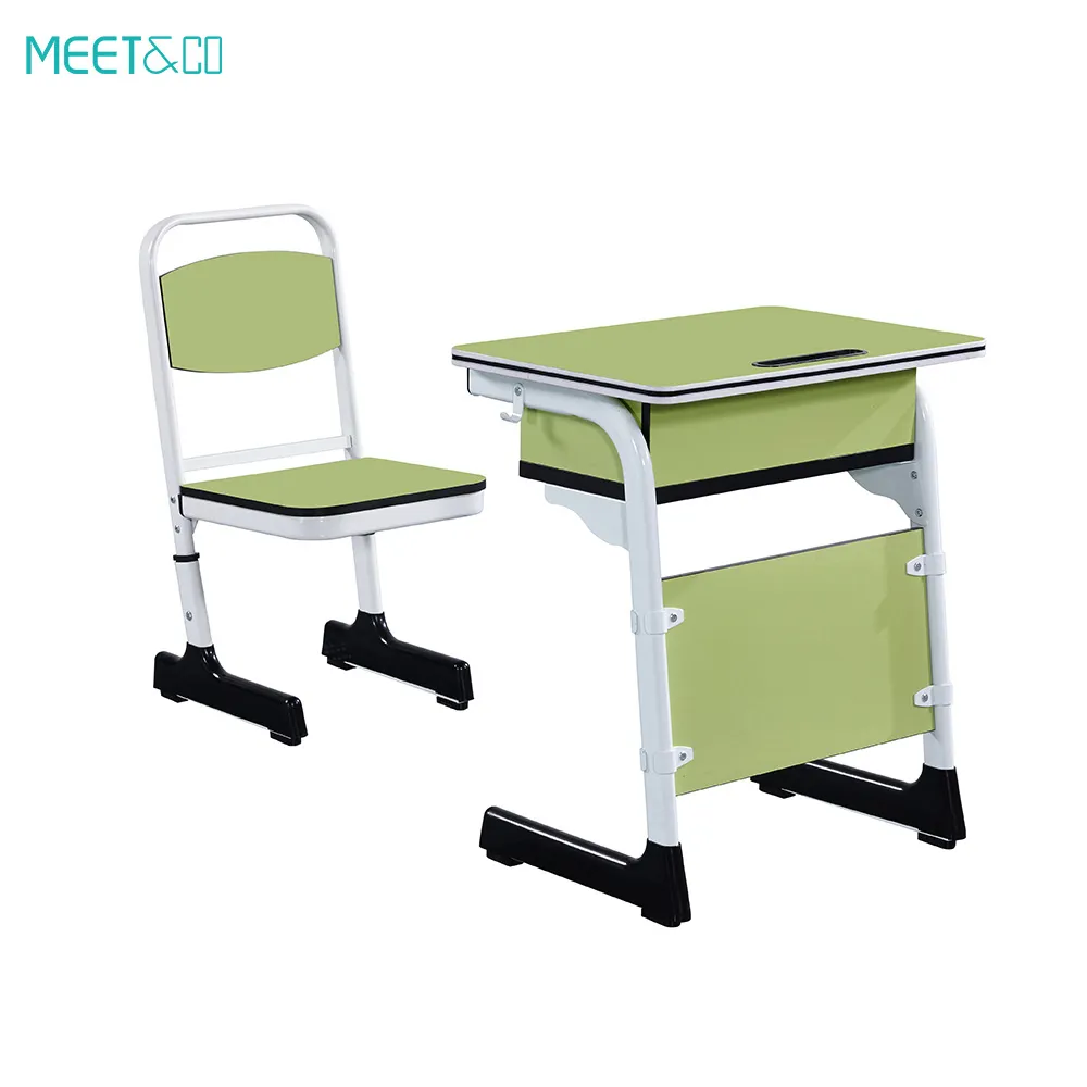 Meet&Co Plastic Student Desk and Chair Set