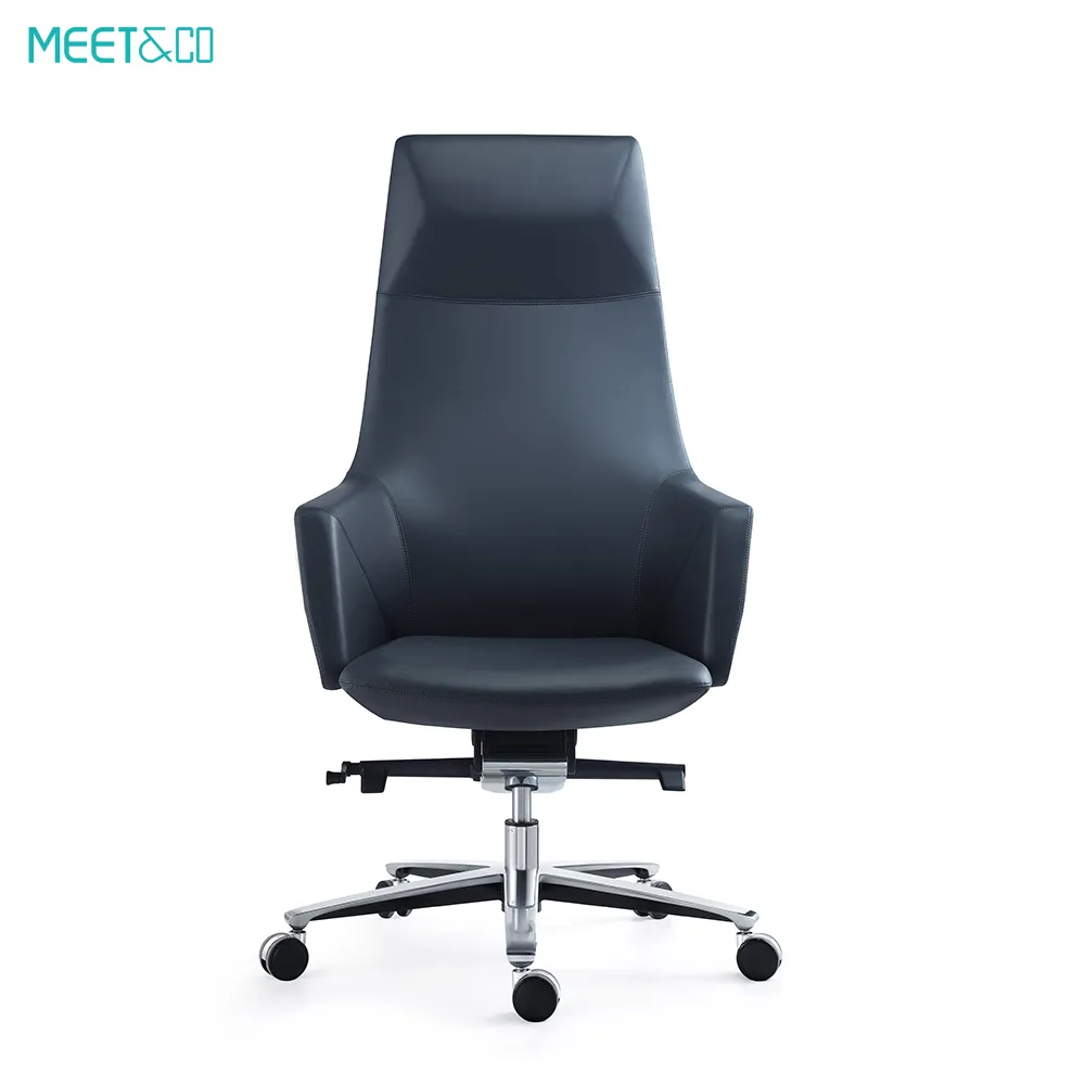 MeetCo Modern Leather Executive Office Chair
