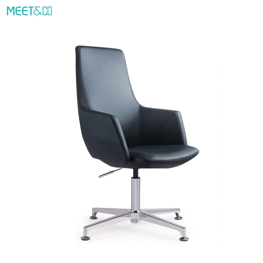 MeetCo Modern Leather Executive Office Chair
