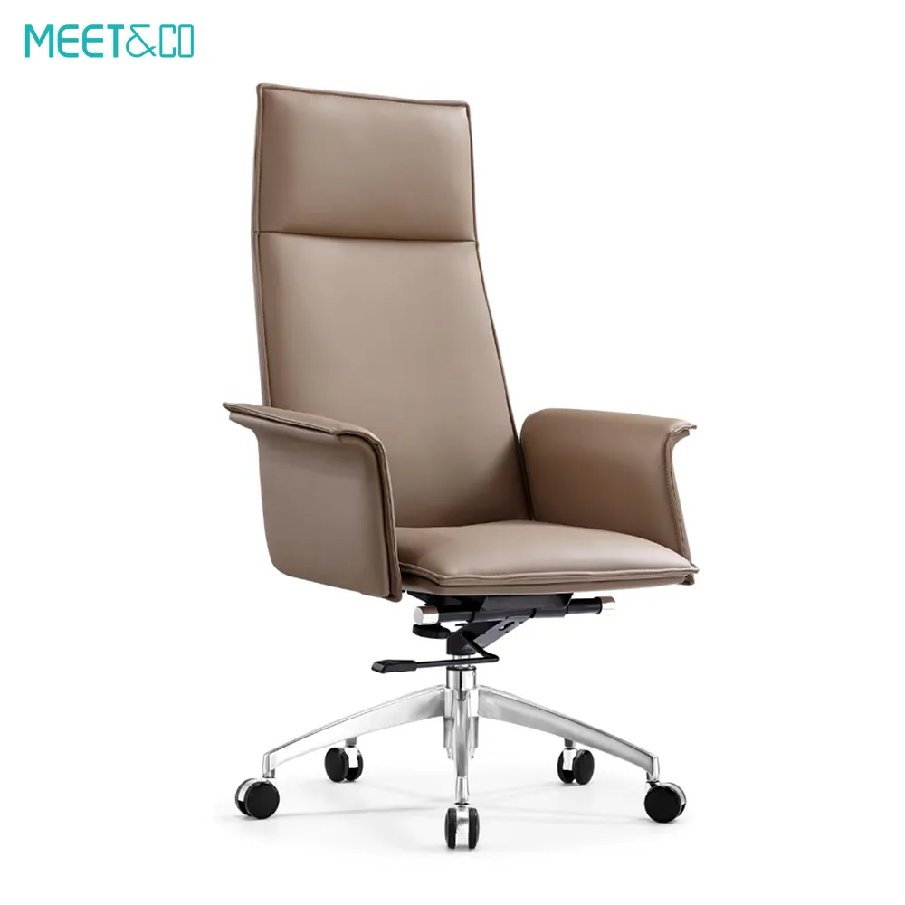 MeetCo Leather Executive Desk Chair