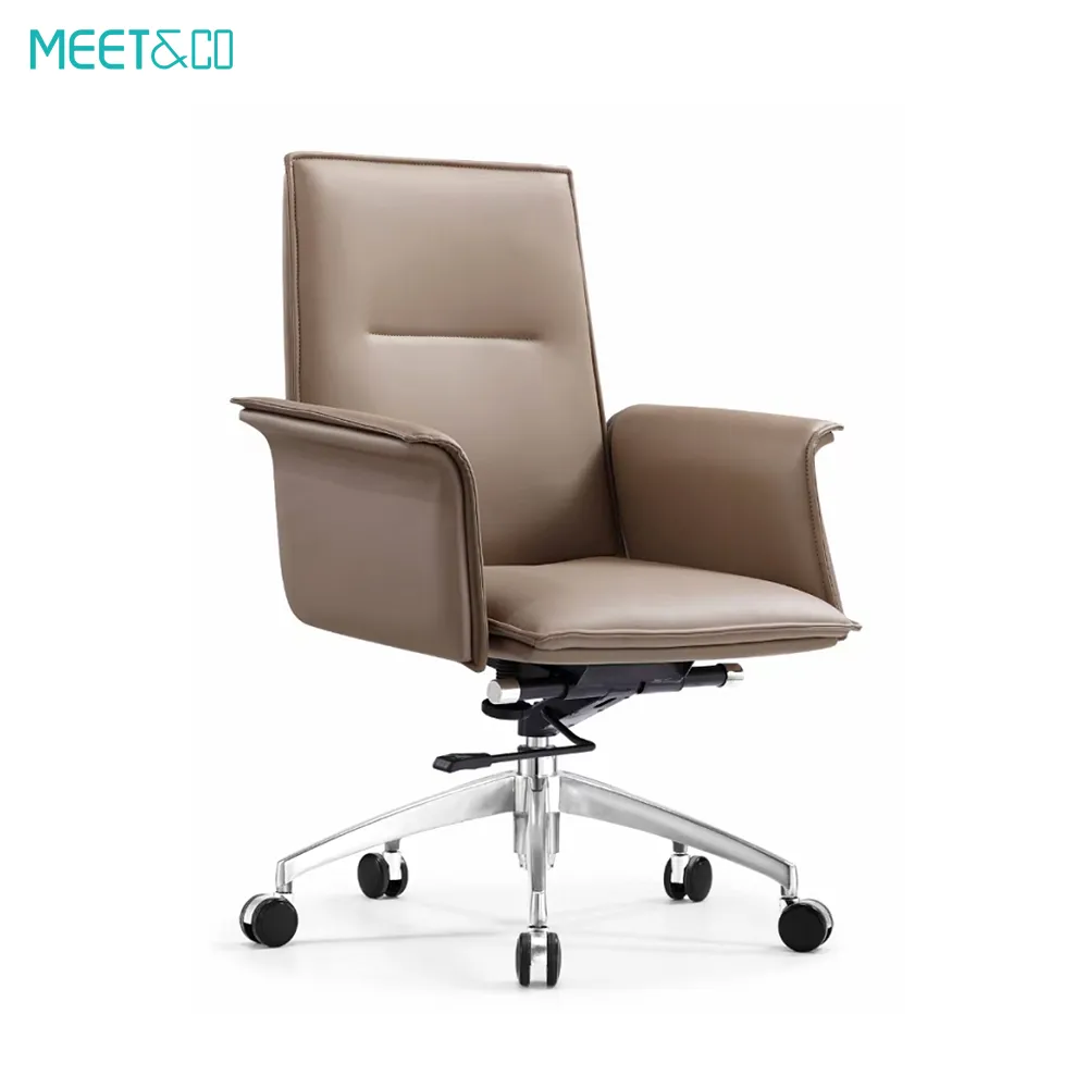 MeetCo Leather Executive Desk Chair