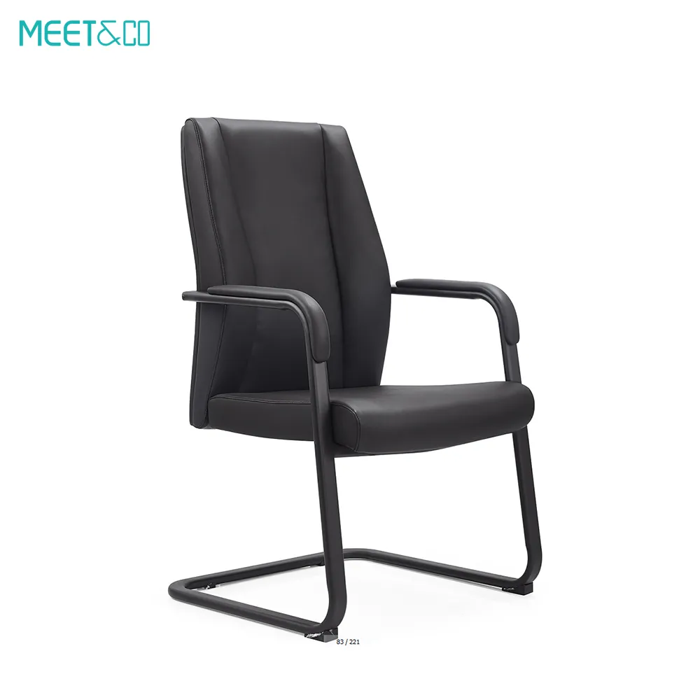 MeetCo Modern Leather Desk Chair