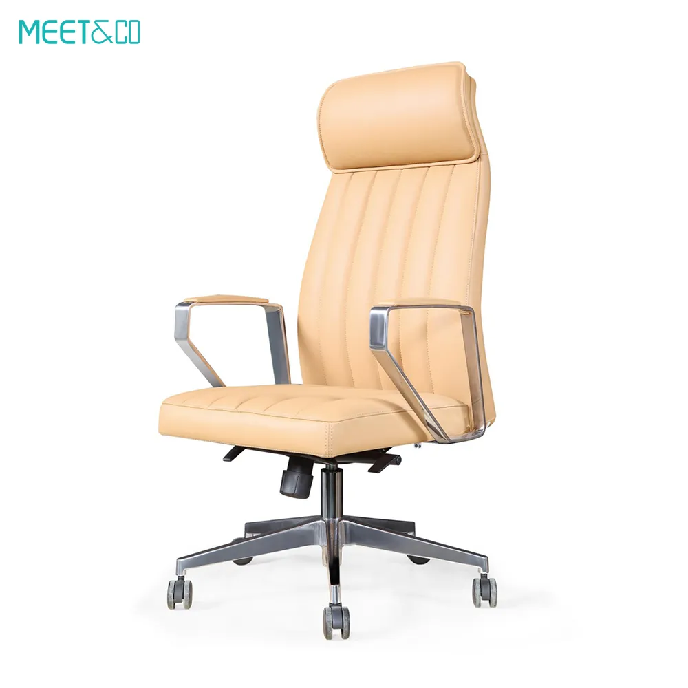 MeetCo Modern Leather Office Chair
