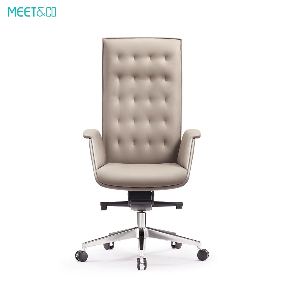 Meet&Co High Back Leather Office Chair