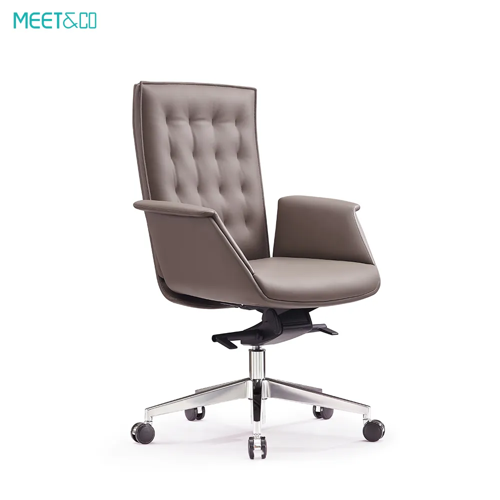 Meet&Co High Back Leather Office Chair