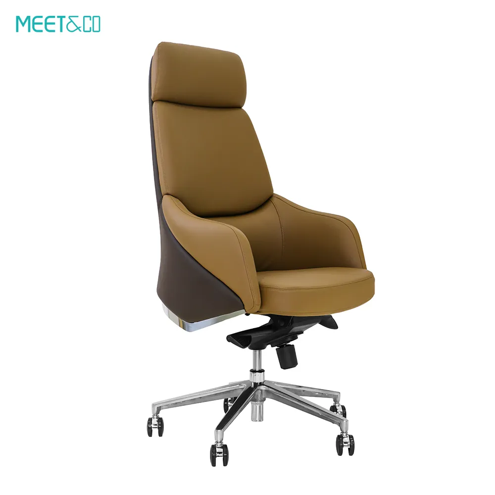 MeetCo Leather Executive Office Chair