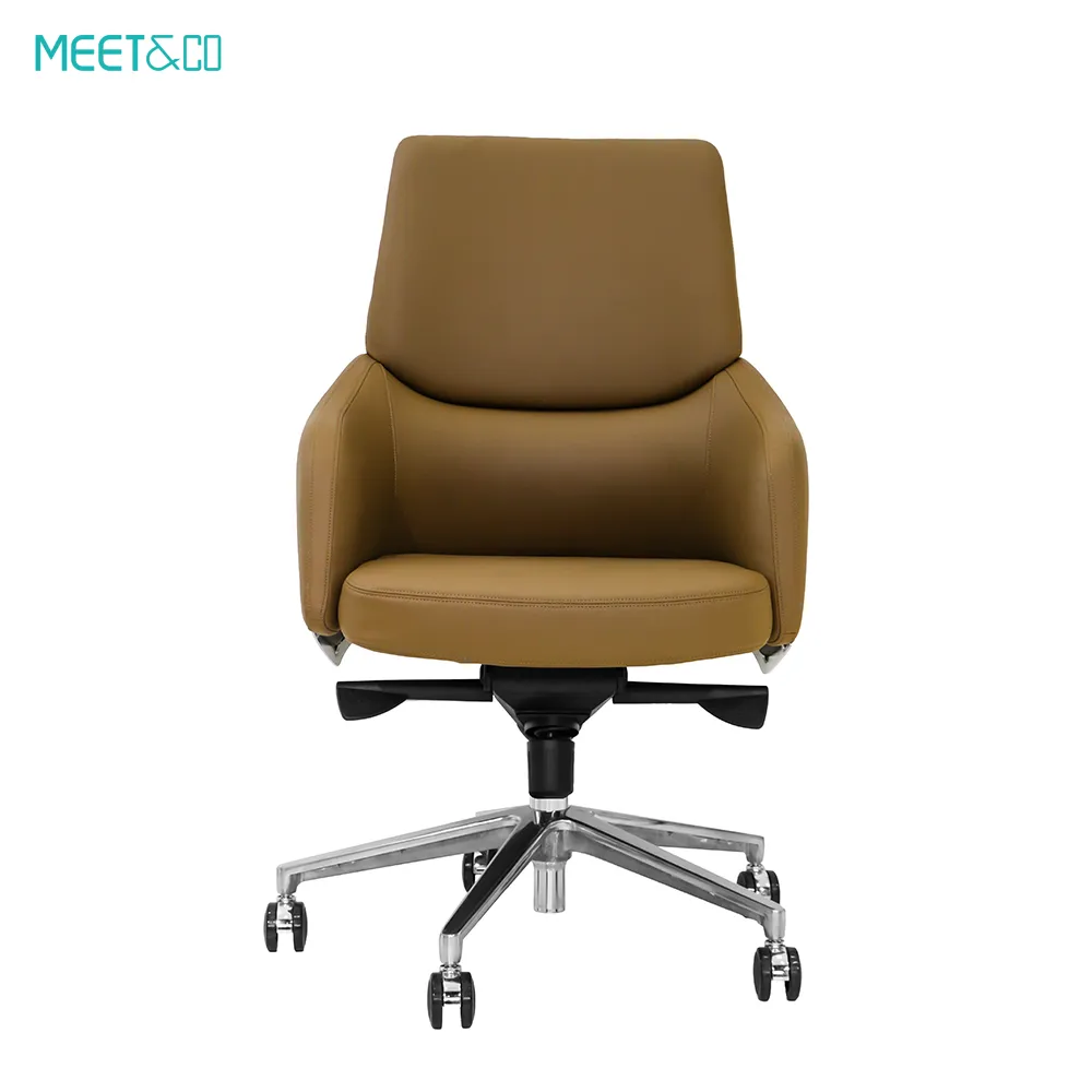 MeetCo Leather Executive Office Chair