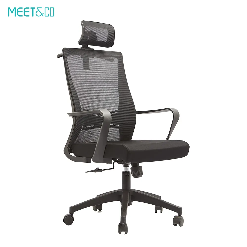 Meet&Co Mesh Staff Computer Office Chair-black