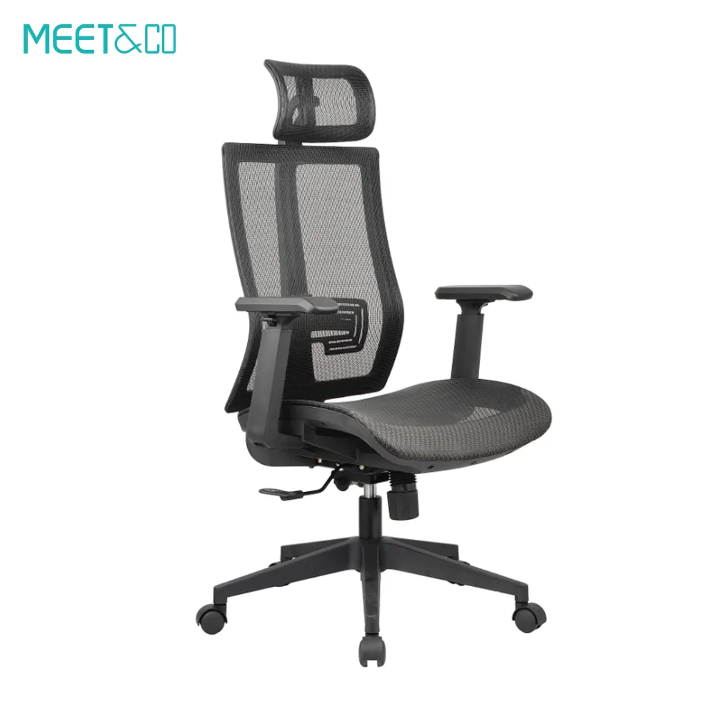 Meet&Co Mesh Office Chair with Headrest