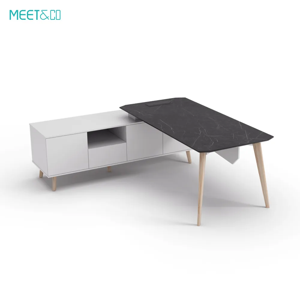 Reco Series C L-Shaped Executive Desk