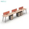 Reco Series B 3-person office workstation