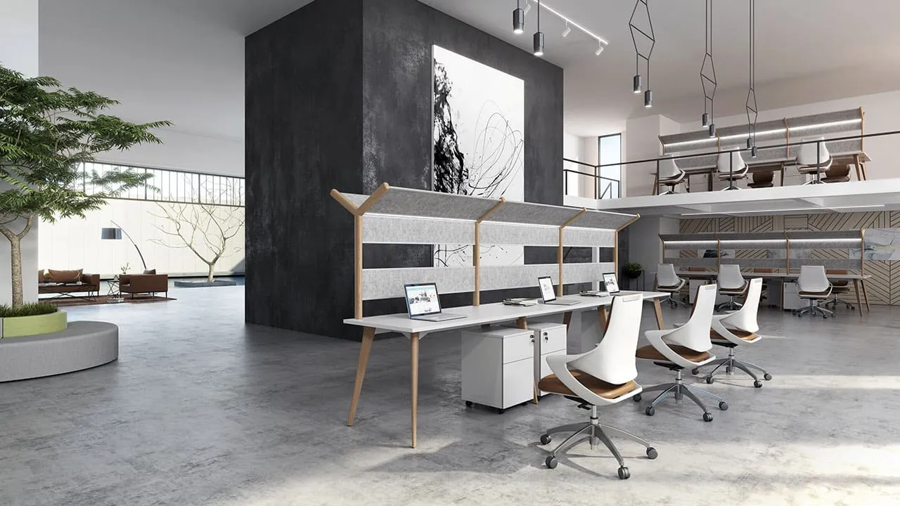 Reco Series C office workstation