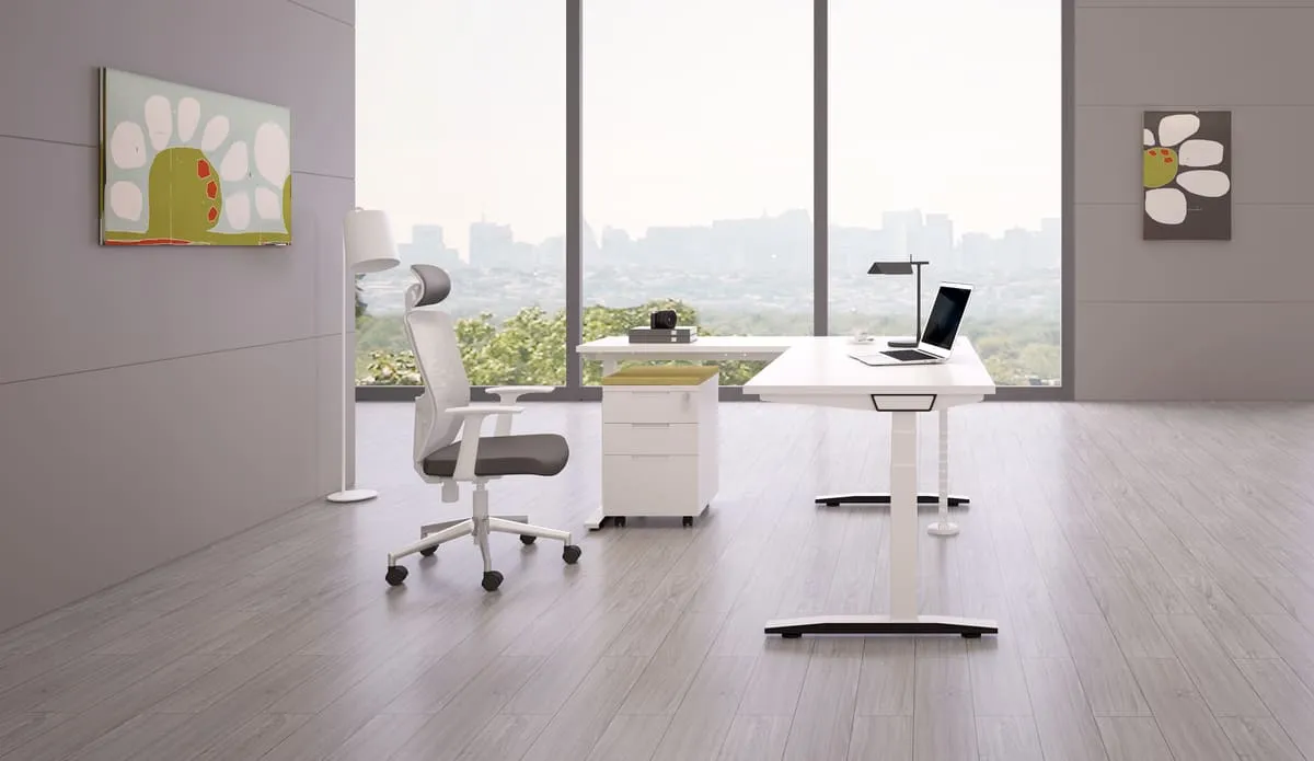 SENDI standing desk in office