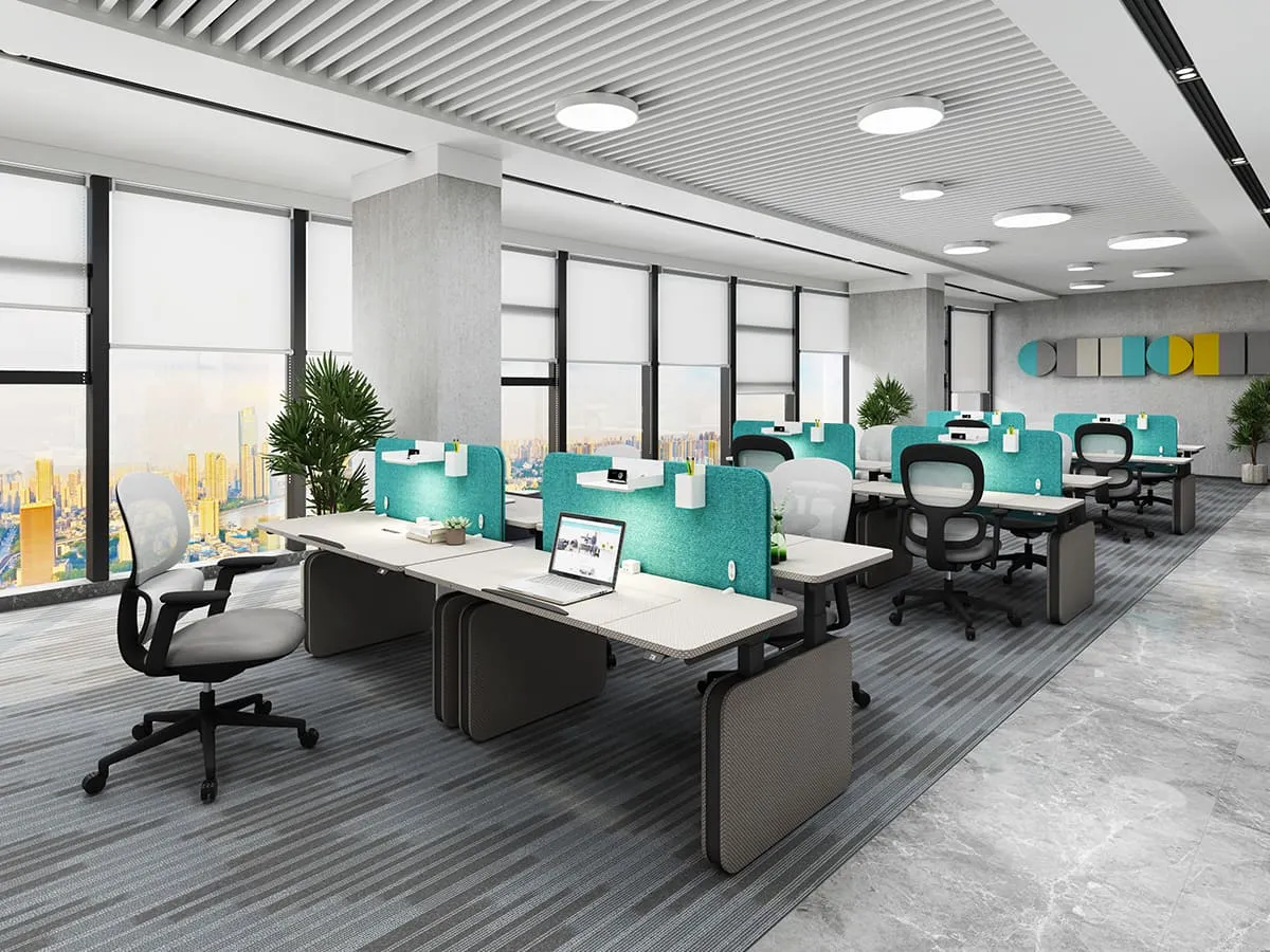 Sendi Series C Standing Workstation Desk