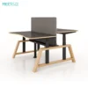 Sendi Solid Wood 2-person Standing Desk