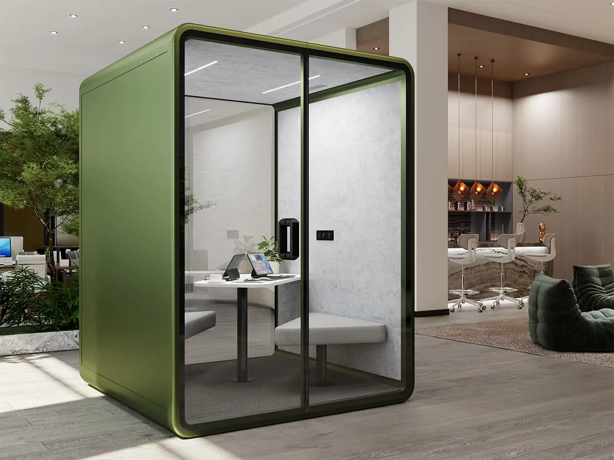 Pod de oficina Meet&Co Serie D en la oficina