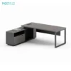 Warnock Series B L-Shaped Executive Desk-back