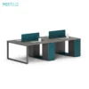 Warnock Series B 4-person office workstation