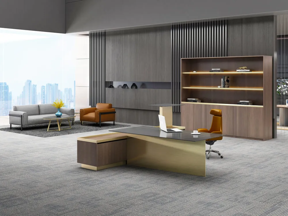 WRK L-Shaped Executive Desk