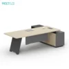 Yunsen Series B L-Shaped executive desk-front