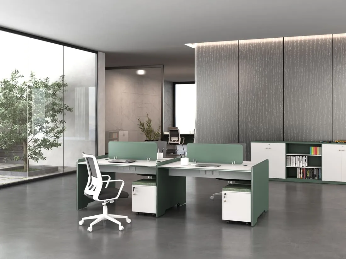 Yunsen Series A 4-person office workstation
