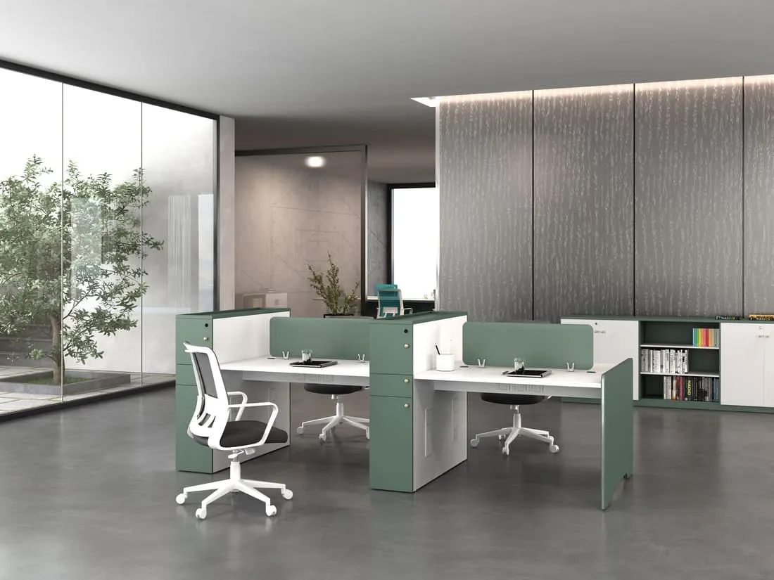 Yunsen Series A 4-person office workstation