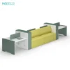 Yunsen Series A 4-person office workstation with sofa