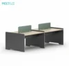 Yunsen Series B 4-person office workstation