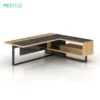 Kobe L-Shaped executive desk-back