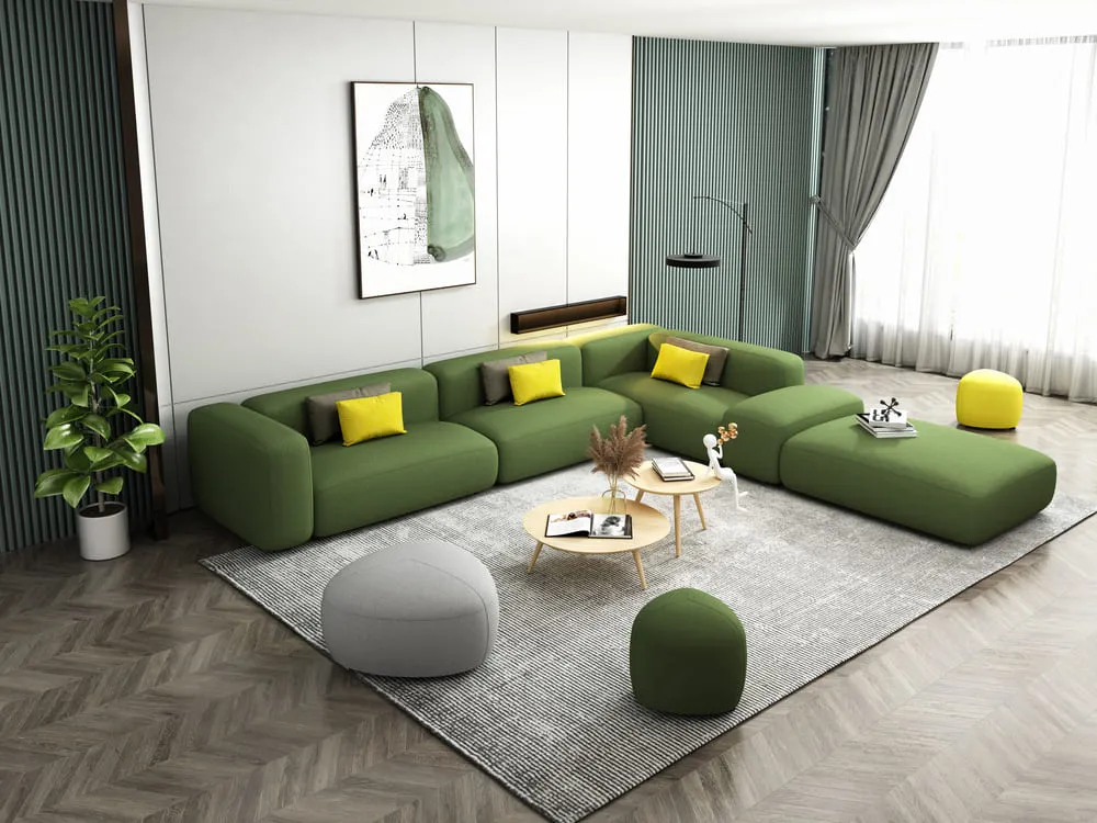 Teddy Modular Fabric Sofa