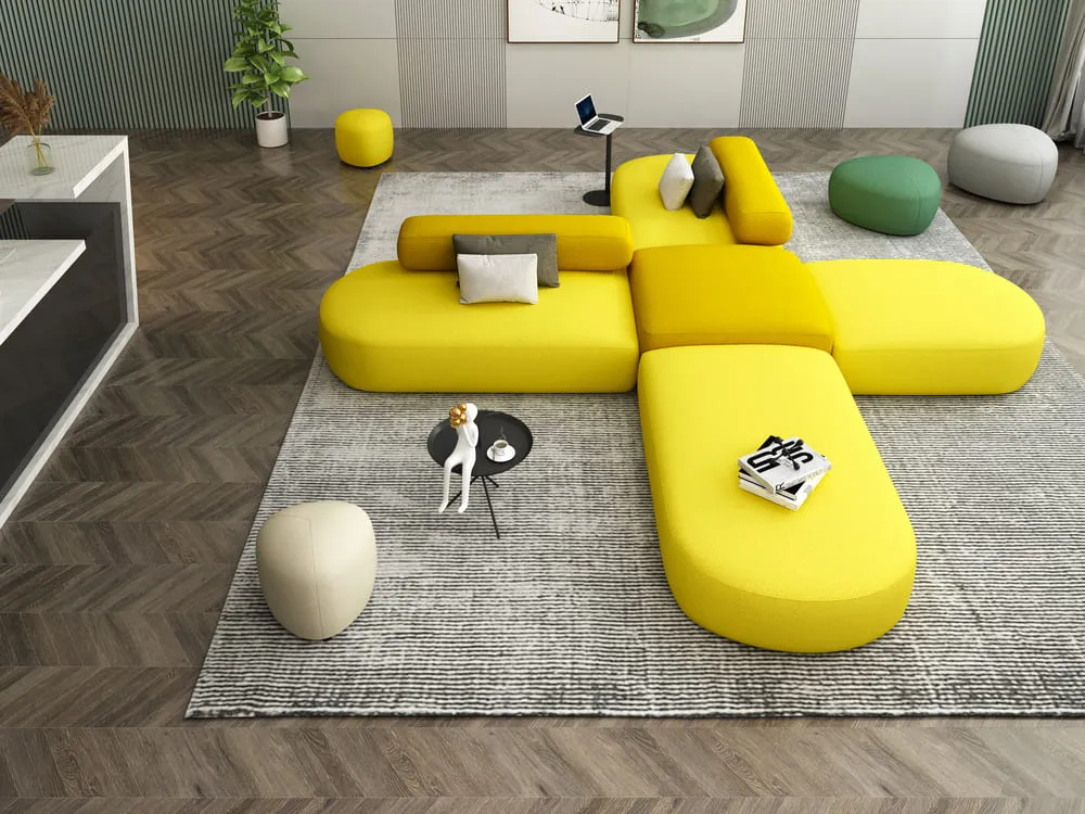 Teddy Modular Fabric Sofa