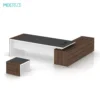 Wittes L-Shaped executive desk-front