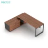 Warnock Series A L-Shaped executive desk-back