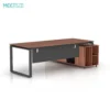 Warnock Series A L-Shaped executive desk-front