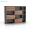 Warnock Series A wood storage shelves