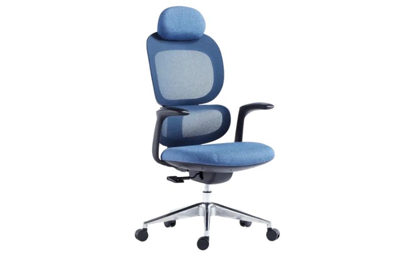 Meet&Co, Budding ergonomic best desk chair, blue color