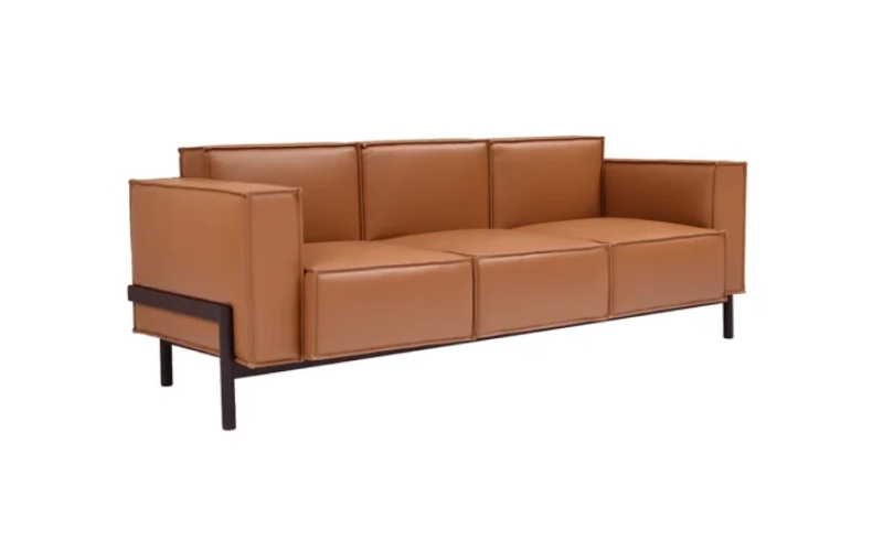 Meet&Co Rose Leather Sectional Couch