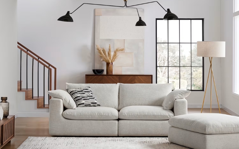 Dawson 3 Seater Sofa with Ottoman