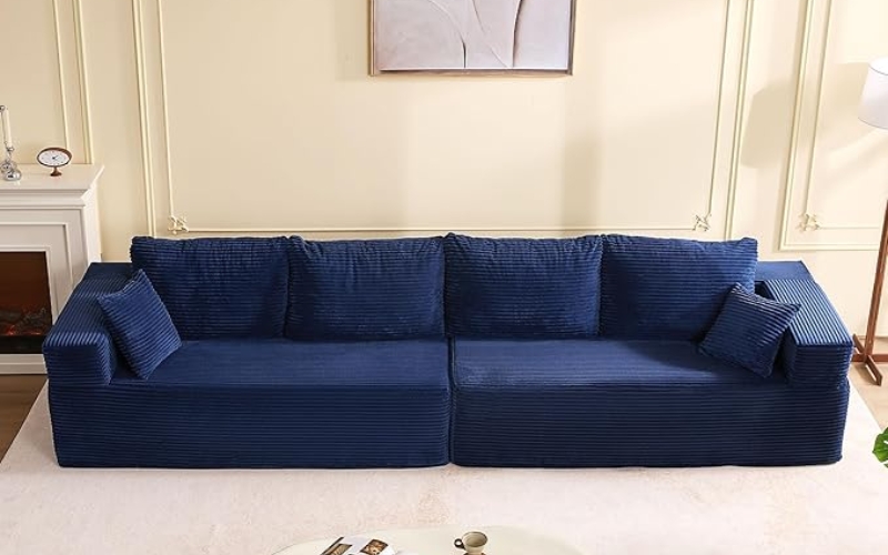 Divano modulare accattivante