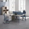 Reco Serie D 2-Personen-Arbeitsplatzgalerie für die persönliche Gesprächsführung 2
